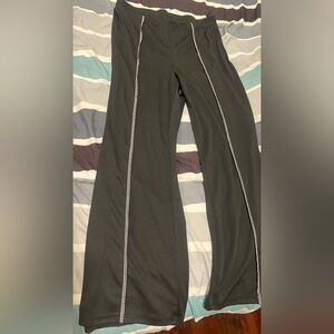 Stylish Black Women's Pants with White Accents